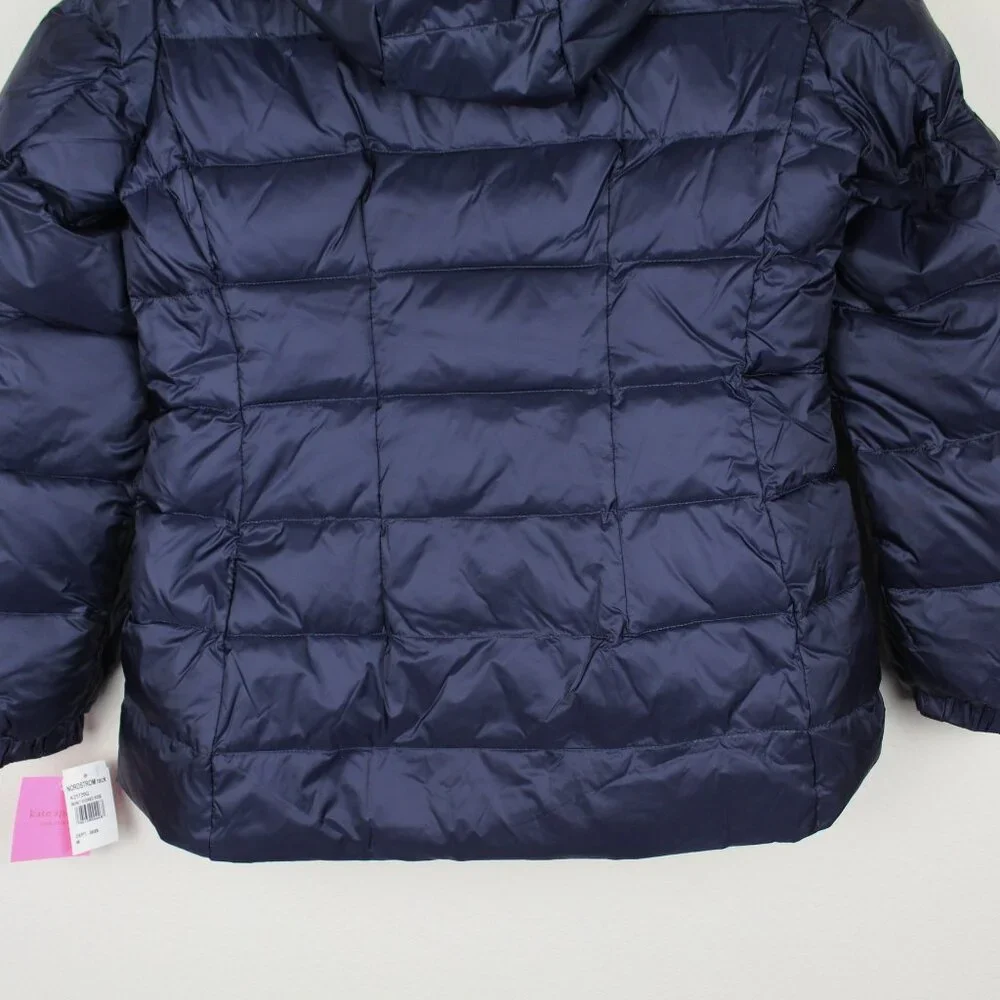 NWT Kate Spade Fitted Hooded Winter Down Coat, XL